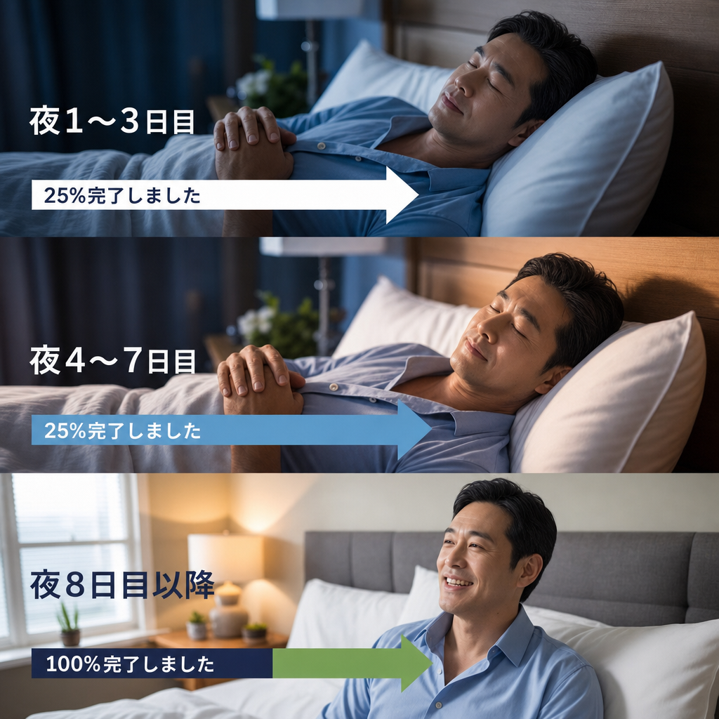 Airflow Pro快眠まくら 使用変化