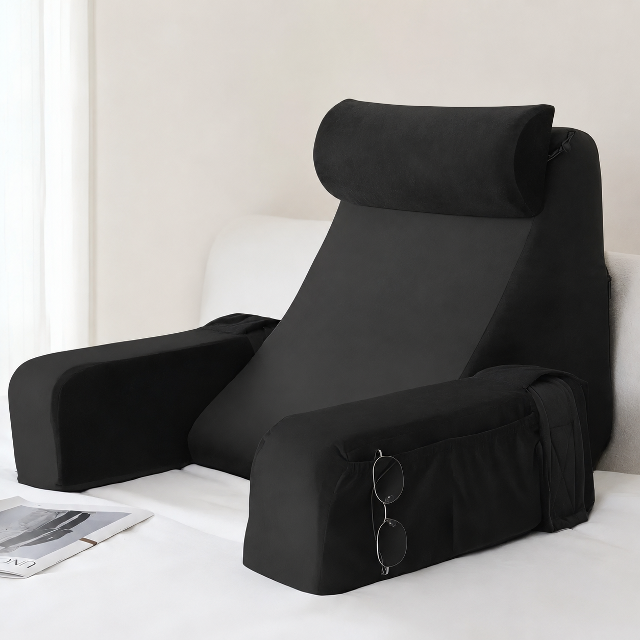 Recline Pro™ | ベッドで読書・スマホがラクになる背もたれクッション 画像 7